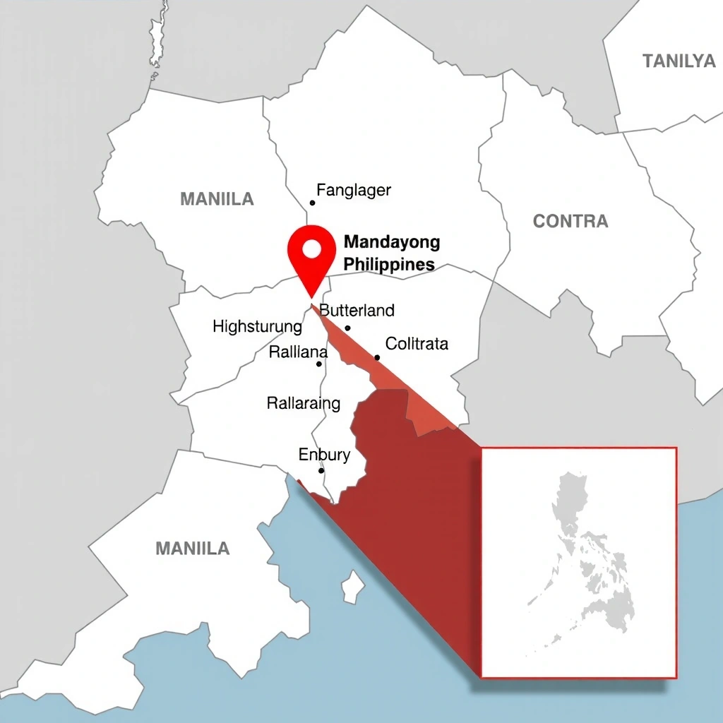 Metro Manila service coverage map